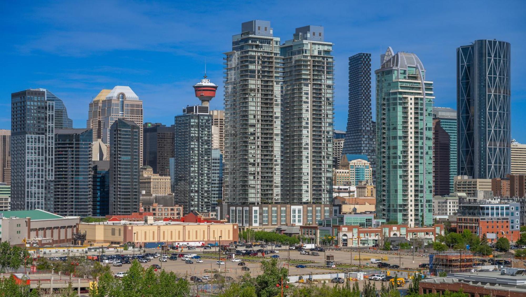 Modern Suite Calgary Downtown 5 Min Walk Stampede Exteriör bild